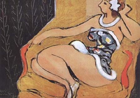 Henri Matisse Dancer Sitting in an Armchair (mk35) oil painting picture